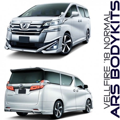 Toyota Vellfire Modellista Style Normal Body Kit Trilogy Aero Sdn Bhd