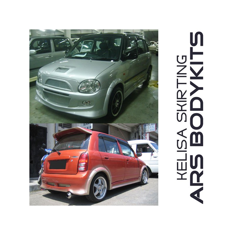 Perodua Kelisa Ars Mn Style Body Kit Trilogy Aero Sdn Bhd