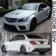 Mercedes Benz C-Class W204 FL Prior Design Black Edition style Wide Body Kit