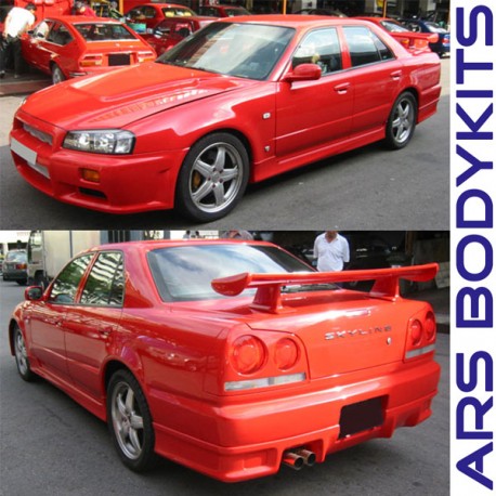 Nissan Skyline GTR-R34 OA style Body Kit