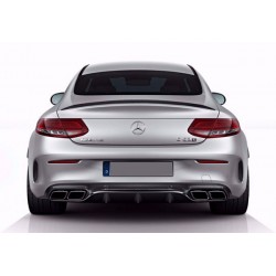 Mercedes Benz C205 AMG C63 Style Rear Diffuser with Tailpipes