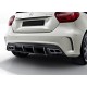 Mercedes Benz W176 AMG A45 style Rear Diffuser with Tailpipes