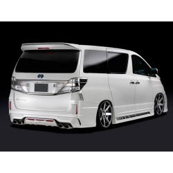 Toyota Vellfire AH20 / Alphard '12 Silk Blaze style Roof Spoiler