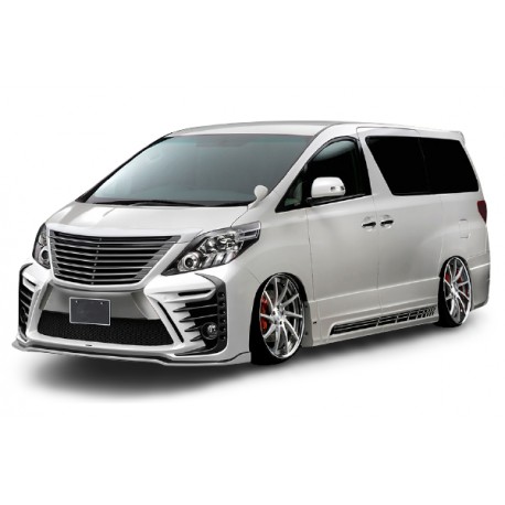 Toyota Alphard AH20 '08 - '14 SB style Front Bumper & Bonnet Wing