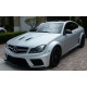 Mercedes Benz C-Class W204 FL Prior Design Black Edition style Wide Body Kit