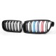 BMW 3 Series F30 Double Slat style 3-color Front Grille