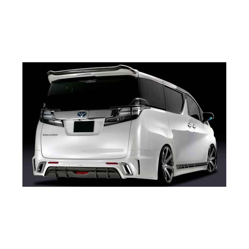 Toyota Vellfire AH30 '16 Silk Blaze Glanzen style Body Kit - Trilogy ...